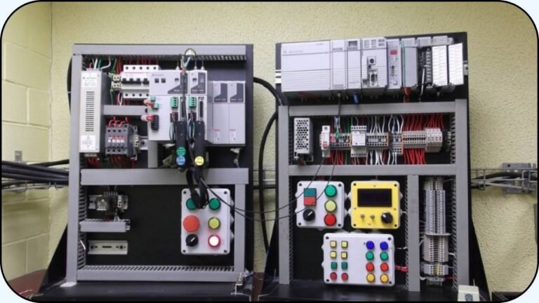 Dos tableros de controladores logicos programables - PLC